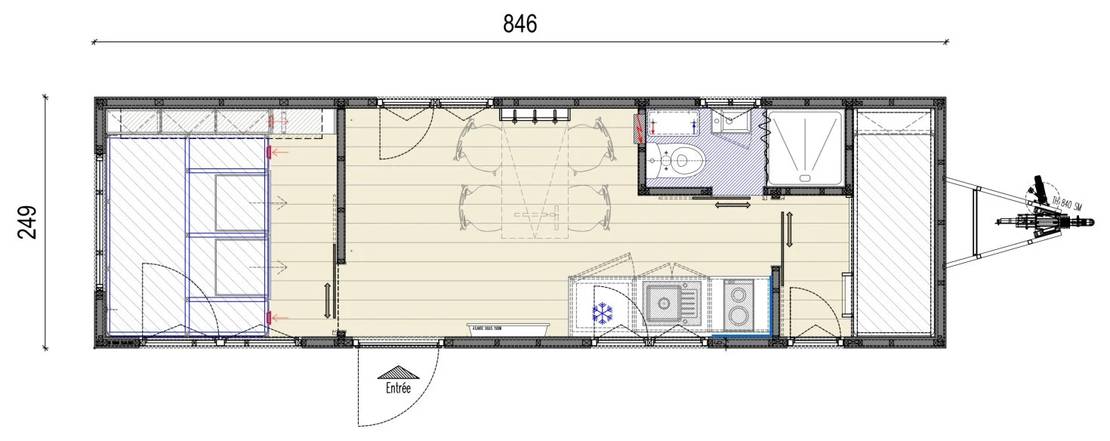 Kangourou plan au sol