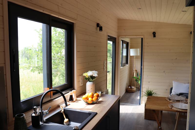 photo tiny house Kangourou Cuisiner comme à la maison